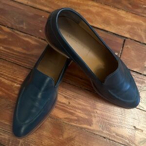 Gorgeous GREEN Everlane Modern Loafers